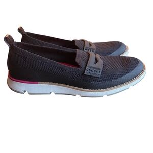 Cole Haan Women's 4. Zerogrand Stitchlite Loafer Slip On Black Size 9 B